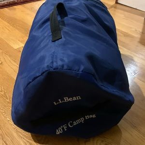 LL Bean Camp 40deg Sleeping Bag